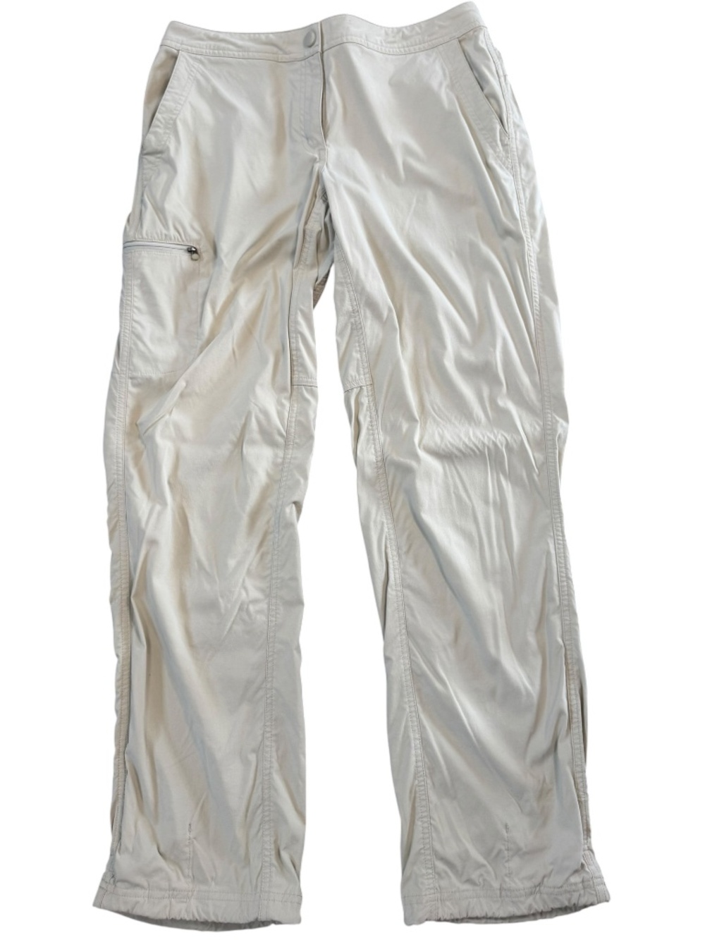 L.L. Bean Beige Cargo Hiking Pants Size 8 Regular